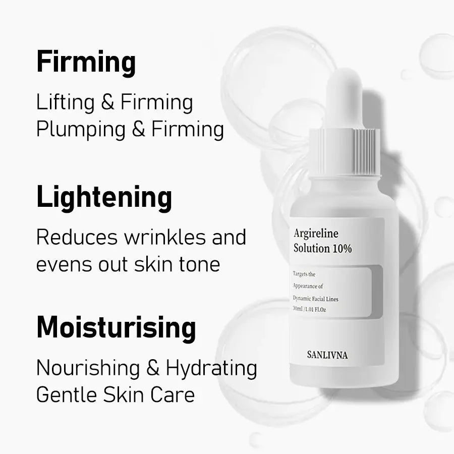 AHA 30%+BHA 2% Exfoliating Face Salicylic Acid Serum 10% Niacinamide + 1% Zinc, 10% Hexapeptide Serum Moisturizing Face Skincare Isra
