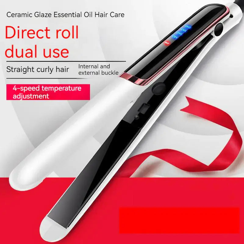 Dual-Use Curling Iron and Straightening Hair Tool Isra