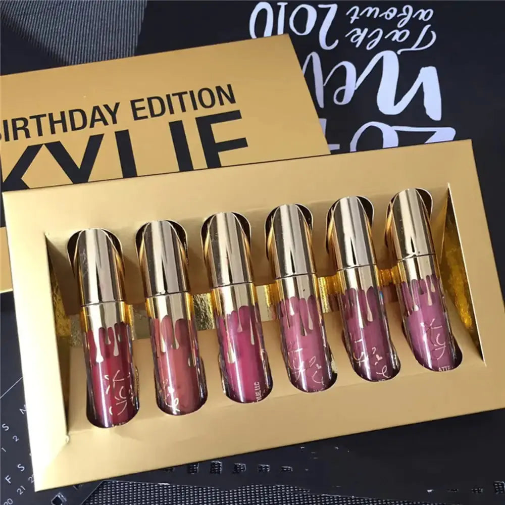 Gold 6 Lip Colors - Kelly Kim Birthday Edition Isra