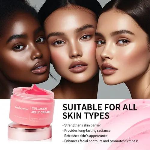 Lakerain Glow Skin Firming Collagen Face Cream Niacinamide Isra