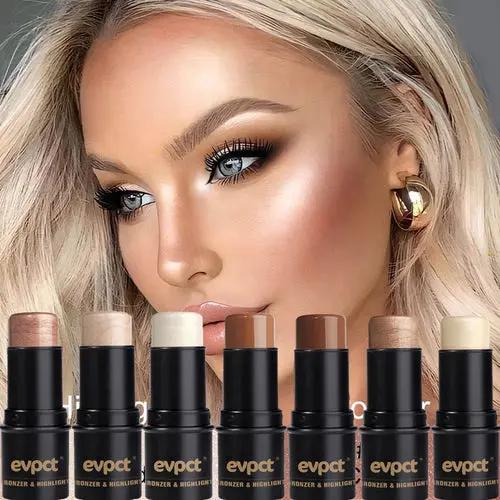 Highlighting&Bronzer Stick Face Brightening Blusher Rouge Concealer Isra