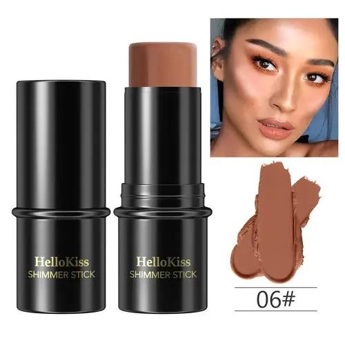 Highlighting&Bronzer Stick Face Brightening Blusher Rouge Concealer Isra