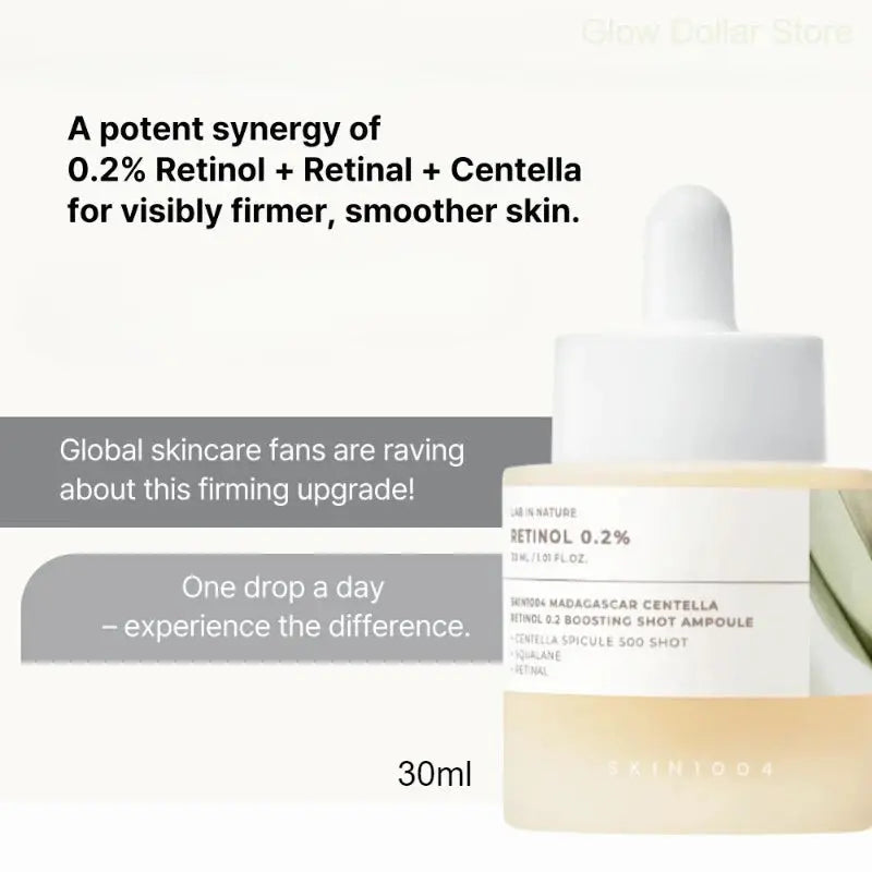 Korean Centella Retinol 0.2 Boosting Shot Ampoule,Air-fit Suncream Light,facial Anti-Aging Serum Original Skincare Products Set Isra