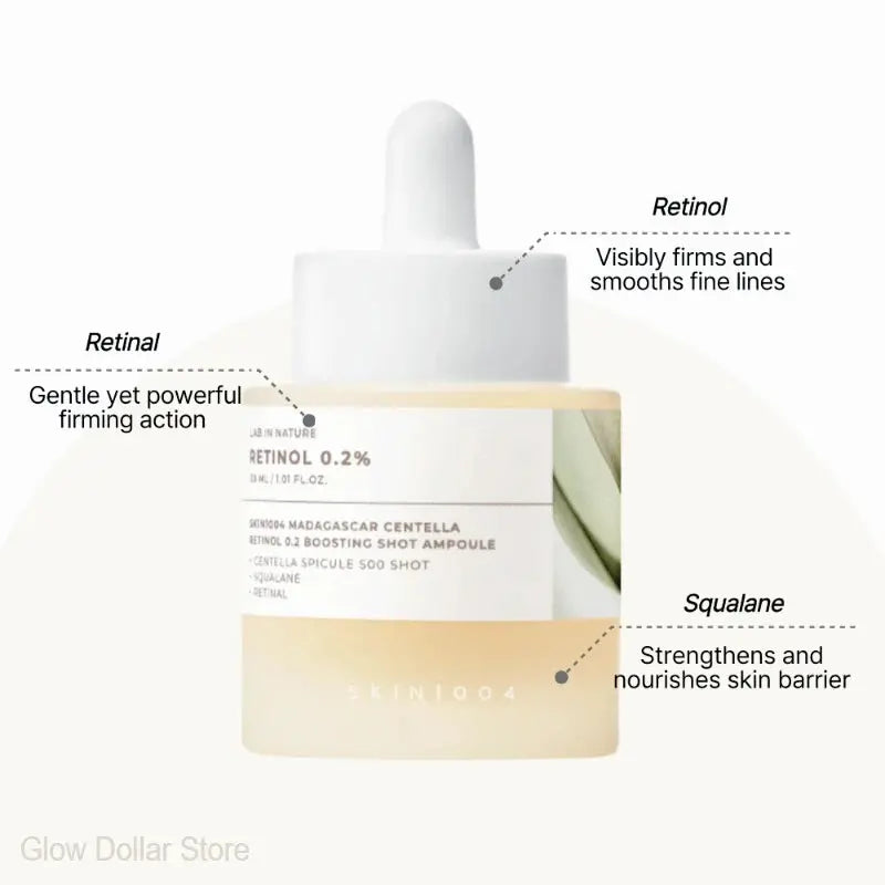 Korean Centella Retinol 0.2 Boosting Shot Ampoule,Air-fit Suncream Light,facial Anti-Aging Serum Original Skincare Products Set Isra
