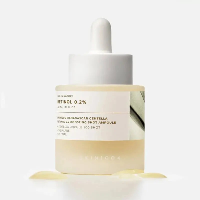 Korean Centella Retinol 0.2 Boosting Shot Ampoule,Air-fit Suncream Light,facial Anti-Aging Serum Original Skincare Products Set Isra