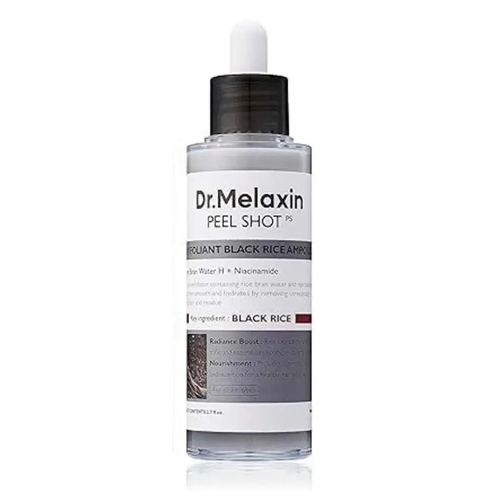Korean Original Dr. Melaxin Rice Exfoliating Essence Hydrating Pore Shrinking Serum Facial Moisturizing Soften Korean SkinCare Isra