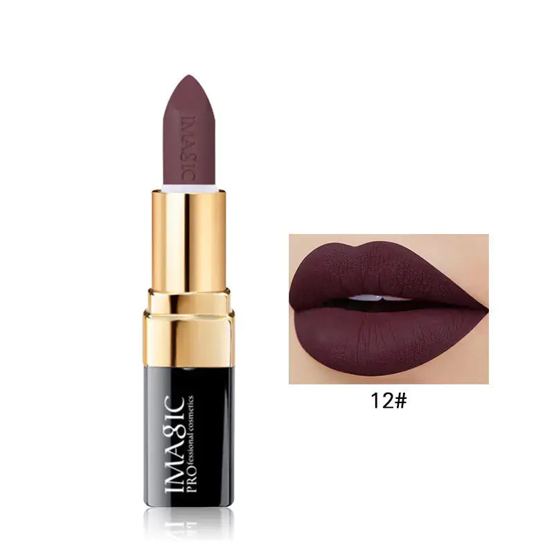 Long Lasting Color Velvet Lipstick - Fade Resistant Isra