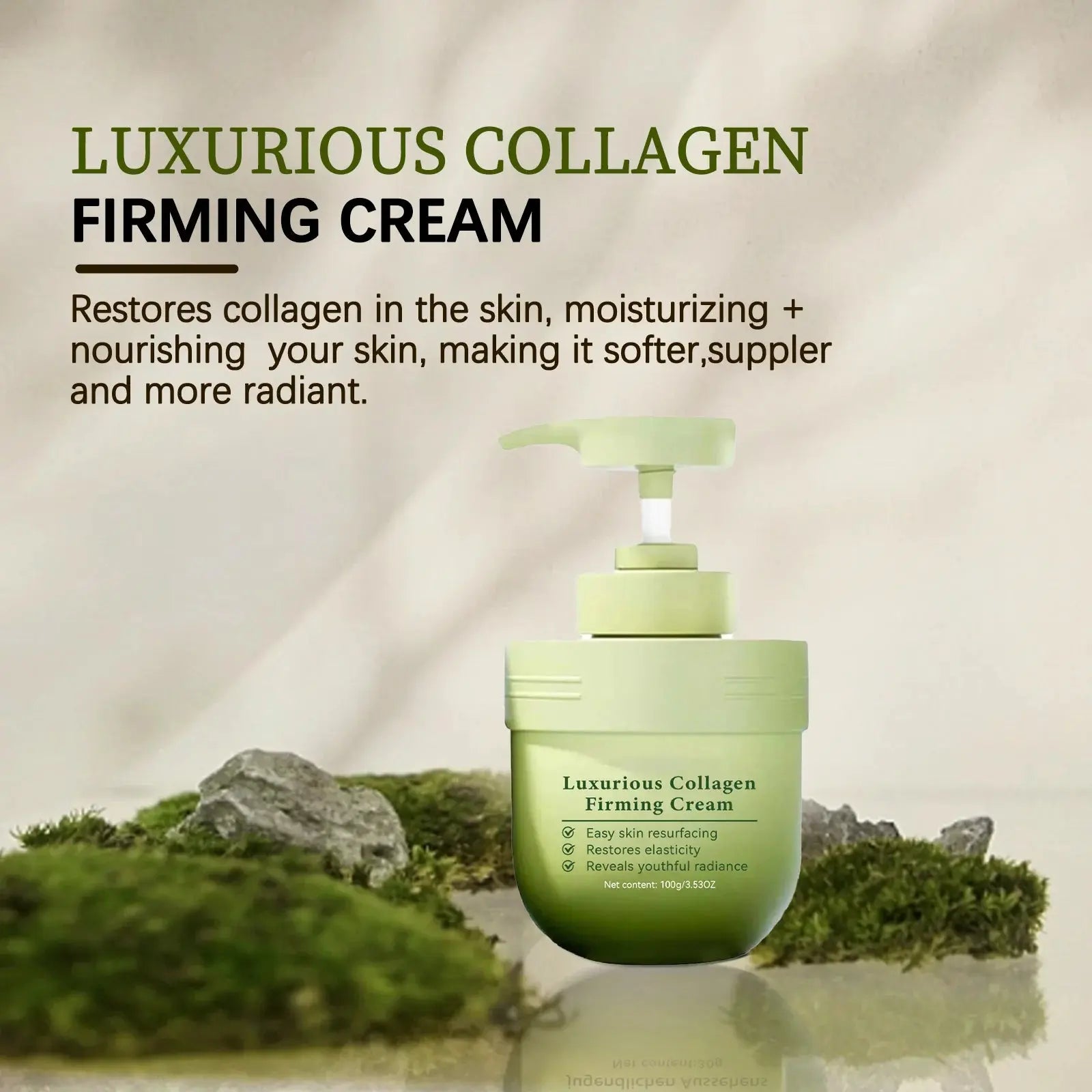 Luxurious Collagen Firming Cream - 100g for Body Skincare Moisturizing Cream Isra