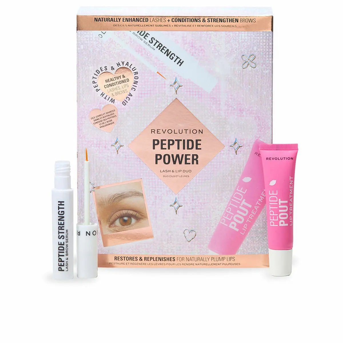 Make-Up Set Revolution Make Up PEPTIDE POWER 2 Pieces Revolution Make Up