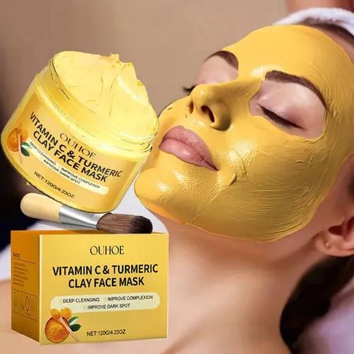 Vitamin C Exfoliating facial mask Turmeric Exfoliating facial mask Isra