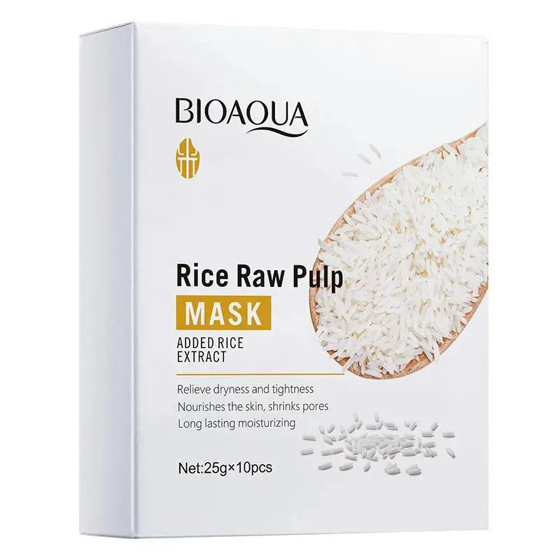 Smooth Rice Extract Skincare Set for Skin Hydration Absorbs Quickly and Leaves Skin Soft and Moisturized Isra