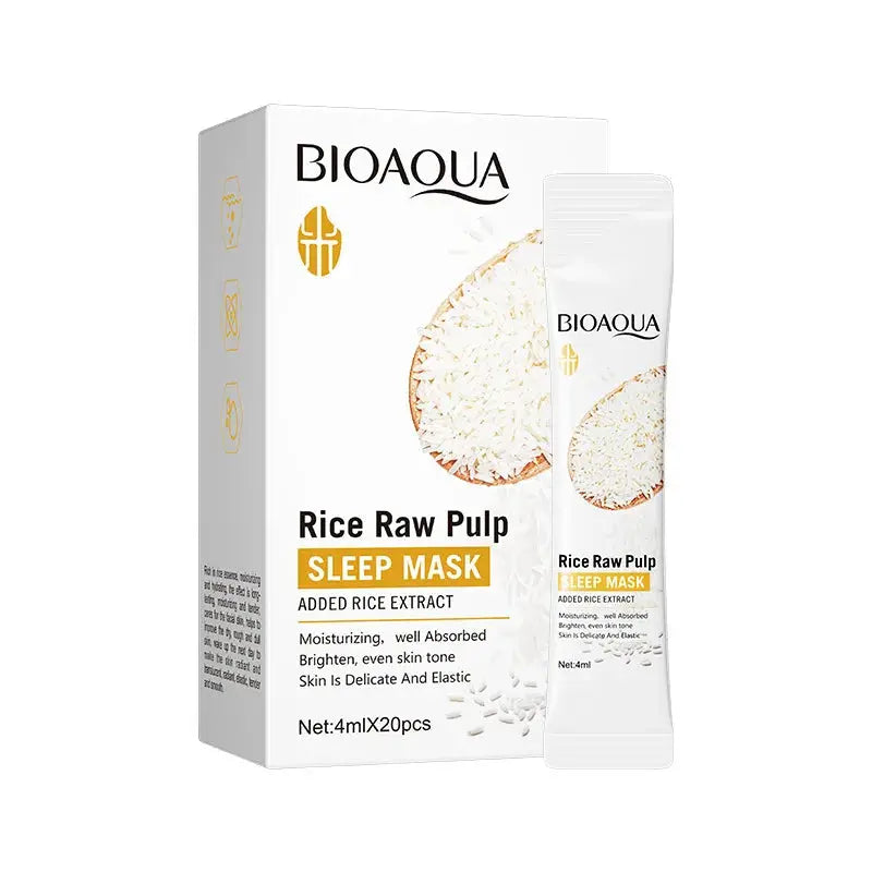 Smooth Rice Extract Skincare Set for Skin Hydration Absorbs Quickly and Leaves Skin Soft and Moisturized Isra