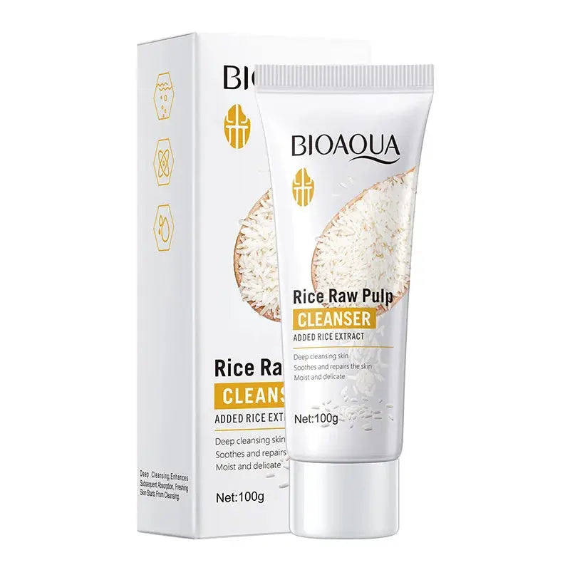 Smooth Rice Extract Skincare Set for Skin Hydration Absorbs Quickly and Leaves Skin Soft and Moisturized Isra