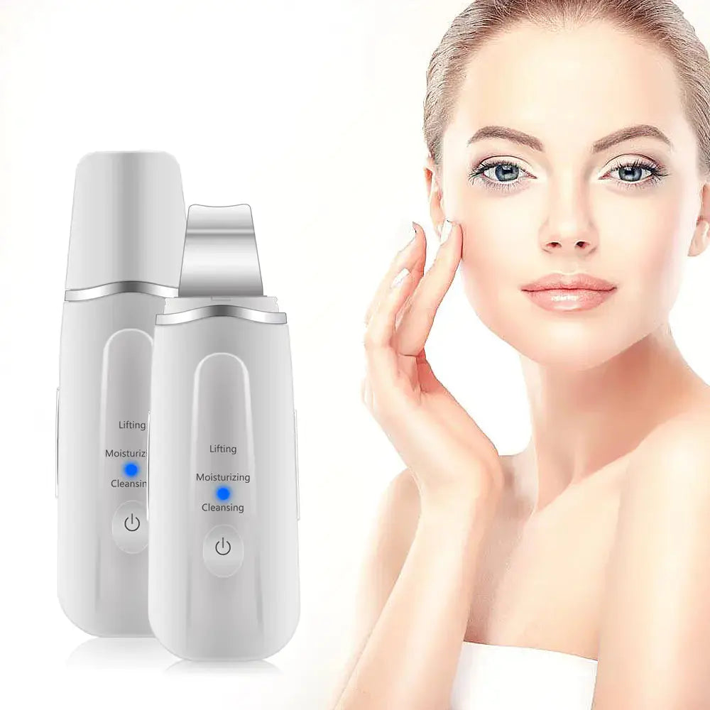 Ultrasonic Facial Cleanser with Pore Vacuum Device Isra