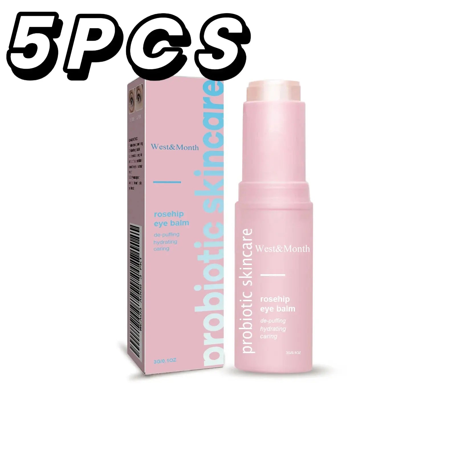 Women Extra Renewing Rosehip Eye Balm For Face Lifting Moisturizing Balm Stick Deep Hydration Moisturizer Eye Care Isra