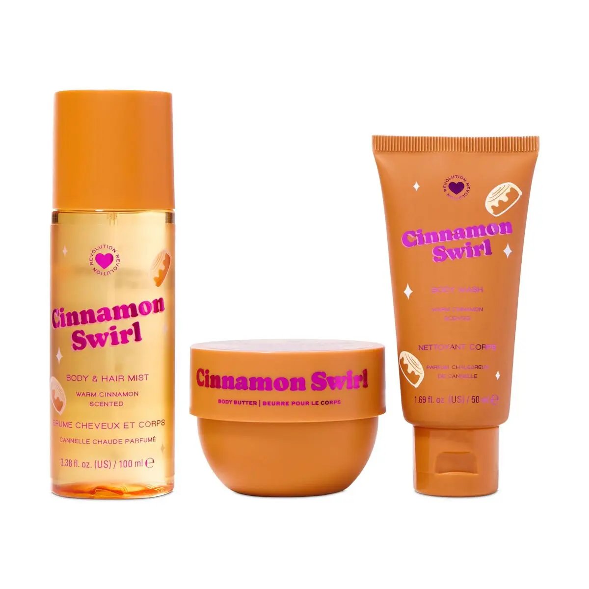 Women's Cosmetics Set Revolution Make Up REVOLUTION 3 Pieces Revolution Make Up