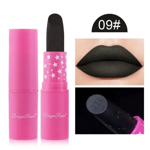 9 Colors Waterproof Rose Red Velvet Matte Lipstick Moisturizing Long Isra