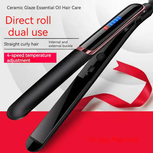 Dual-Use Curling Iron and Straightening Hair Tool Isra