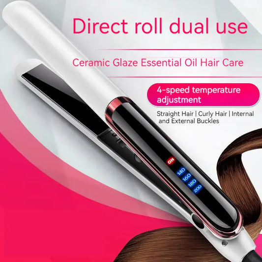 Dual-Use Curling Iron and Straightening Hair Tool Isra