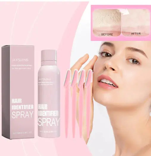 Hair Identification Spray for Gentle Facial Hair Removal Isra