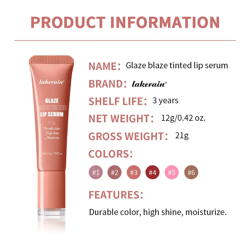 Lip Gloss Lip Glowy Balm Nourishing Tinted Moisturizer Repairing Lip Tint Glow Liquid Lips Gel Hydrating Lips Care Isra