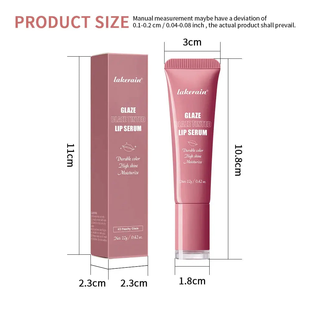 Lip Gloss Lip Glowy Balm Nourishing Tinted Moisturizer Repairing Lip Tint Glow Liquid Lips Gel Hydrating Lips Care Isra