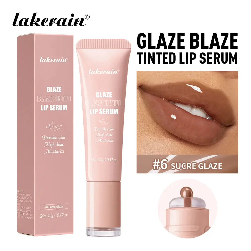 Lip Gloss Lip Glowy Balm Nourishing Tinted Moisturizer Repairing Lip Tint Glow Liquid Lips Gel Hydrating Lips Care Isra