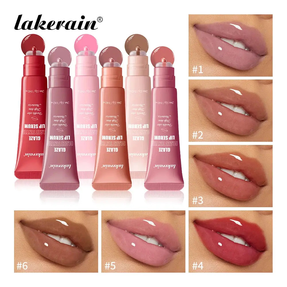 Lip Gloss Lip Glowy Balm Nourishing Tinted Moisturizer Repairing Lip Tint Glow Liquid Lips Gel Hydrating Lips Care Isra