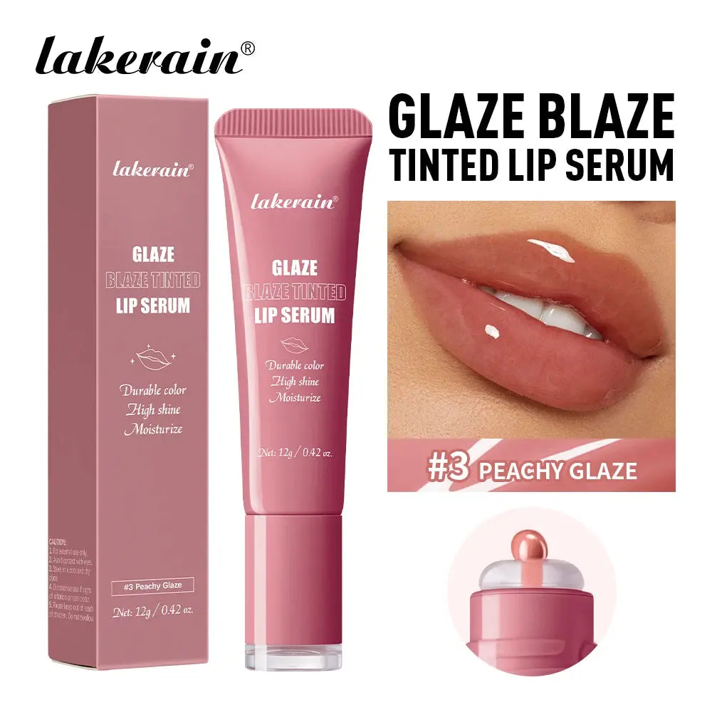 Lip Gloss Lip Glowy Balm Nourishing Tinted Moisturizer Repairing Lip Tint Glow Liquid Lips Gel Hydrating Lips Care Isra