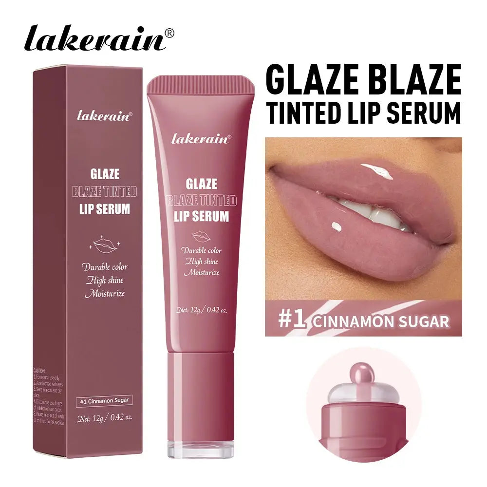 Lip Gloss Lip Glowy Balm Nourishing Tinted Moisturizer Repairing Lip Tint Glow Liquid Lips Gel Hydrating Lips Care Isra