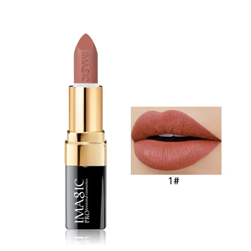 Long Lasting Color Velvet Lipstick - Fade Resistant Isra