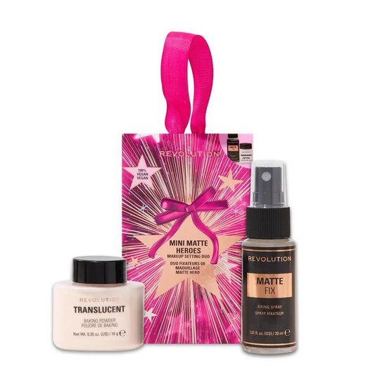 Make-Up Set Revolution Make Up MINI MATTE HEROES 2 Pieces Revolution Make Up