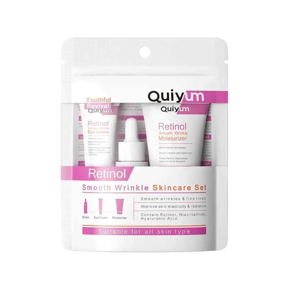 White Rice Raw Pulp Skin Care Six-piece Set Soothing Oil Control Firming Moisturizing Fade Fine Lines Serum Face Care Set Isra